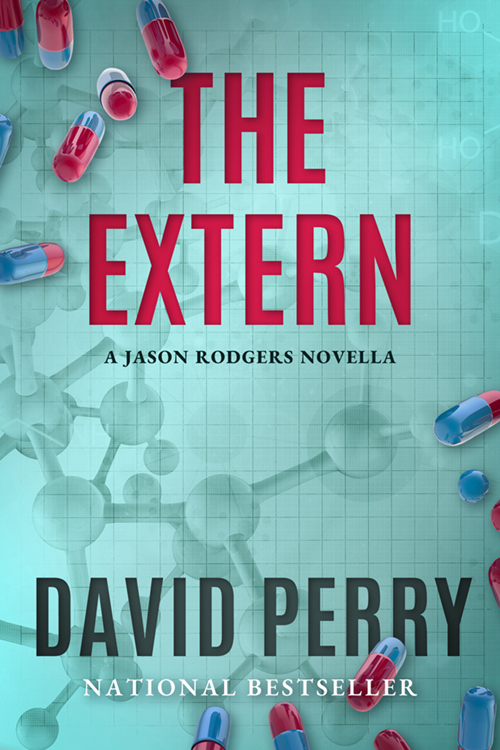 Mystery Thriller Book Cover Design: The Extern